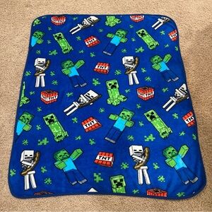 Minecraft Kids Throw Blanket 41” X 47”
